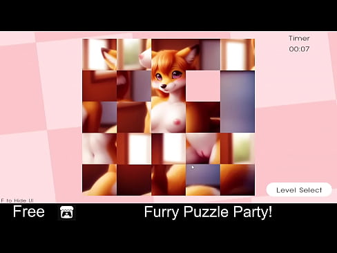 Furry Puzzle Party! (free game itchio) Puzzle