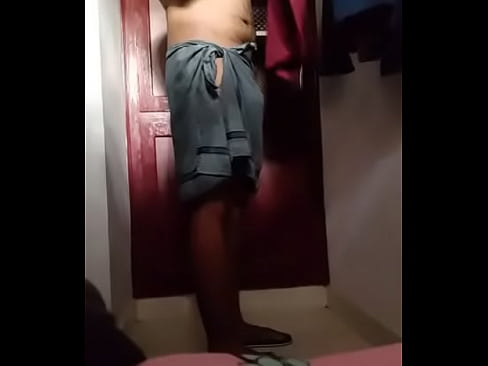 Hidden cam video of boy getting dressed in india