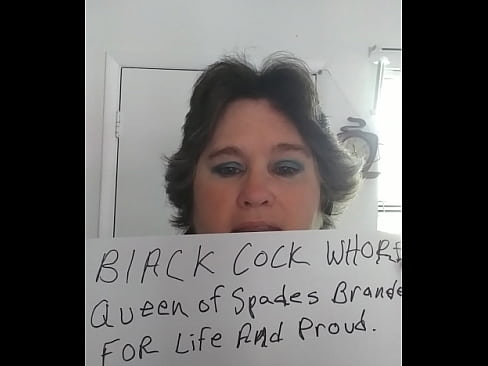 SOUTHERN BLACK COCK WHORE BRANDED FOR LIFE AND PROUD