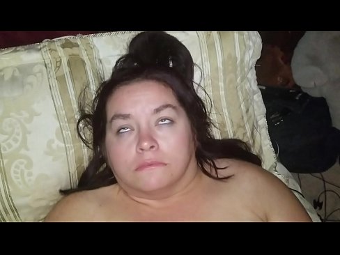 Fat Wife Fucks Husband and Dildo at Once