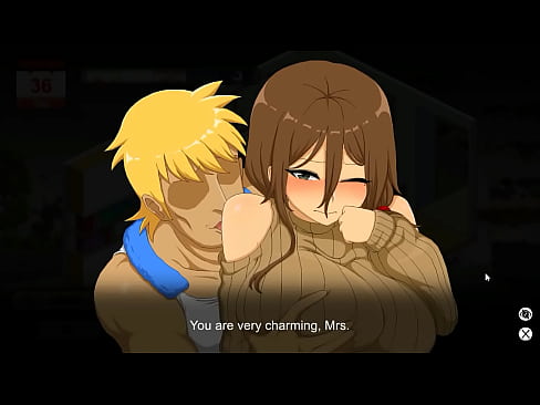 Man and pretty lady in Handman legend erotic hentai gameplay video