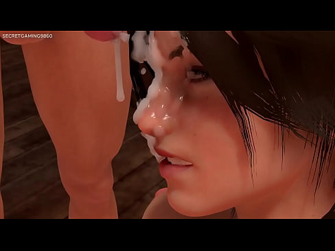 Lara Croft Tomb Raider Busty MILF Gets Throat Fucked - 3D Hentai Porn Game