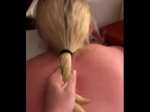 Self proclaimed slut gets a creampie at a hotel