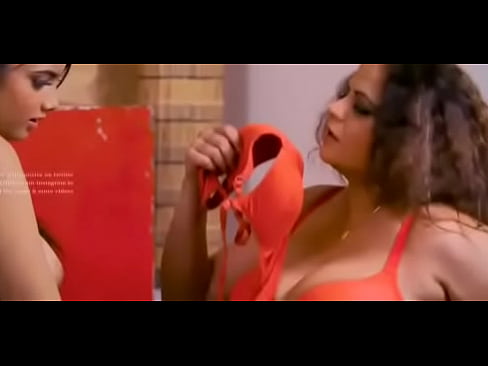 Indian gf fucks bf in lesbian sex scene