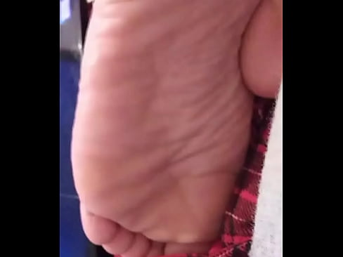 Super sexy feet that I got to touch