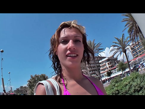 I fucked hot Teen Slut at my very first Mallorca Holidays