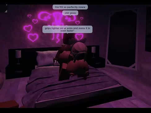 this blonde wanted my futa dick after the party (roblox)