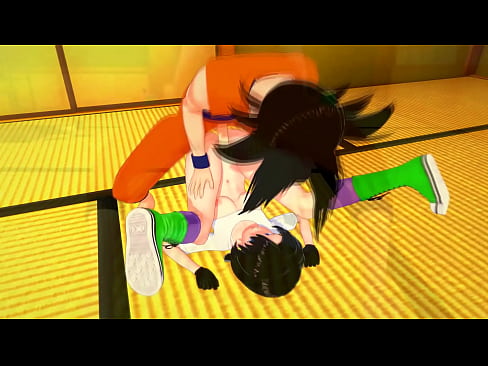 Dragon Ball - Teen videl masturbates, squirts and gets fucked - 3D Animation - Piledriver, doggy, cowgirl