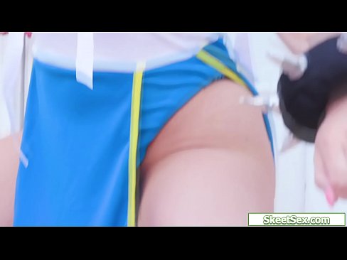 Hot Chun Li cosplayer gets fucked in her sexy tight ass