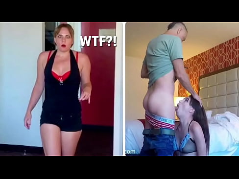 Wife Walks in On Teen Sucking Husband’s Cock. Featuring Brooke Johnson & SexySpunkyGirl
