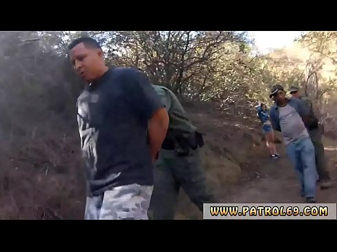 Teen socks hardcore Mexican border patrol agent has his own ways to