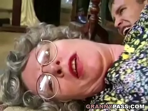 German Granny Can't Wait To Fuck Young Delivery Guy