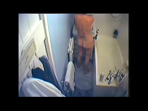A voyeur movie of wife in bathroom