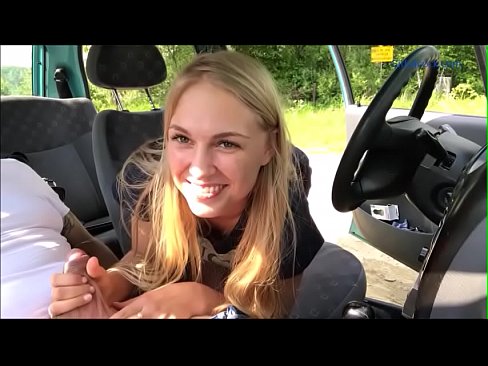 Sexy Teen Fucks and Sucks Old Guy in the Car  *** www.sheer.com/siswet