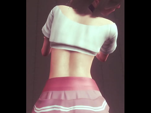 FUTANARI hard fuck FEMBOY FRIEND horny in ASSHOLE - Cum on Body and Skirt - 3D Hentai