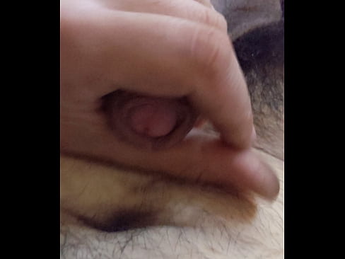 Rubbing my cock, I'm horny as fuck