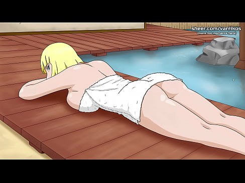 Naruto: Kunoichi Trainer | Blonde Big Tits Hentai Teen Samui Jerks Off A Big Cock Underwater In A Public Swimming Pool | Hottest highlights | Part #5