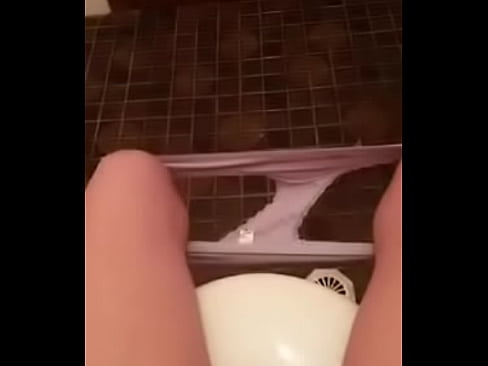 Teen whore hides and is desperate to fuck herself