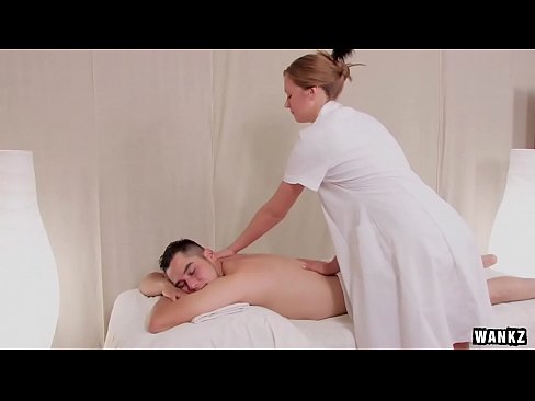 full body massage turns to wild sex