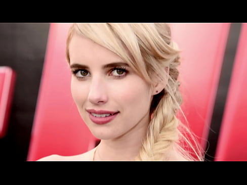 EMMA ROBERTS in Nasty Clothed JerkOFF Compilation