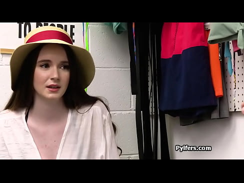 Teen in micro bikini gets busted for stealing