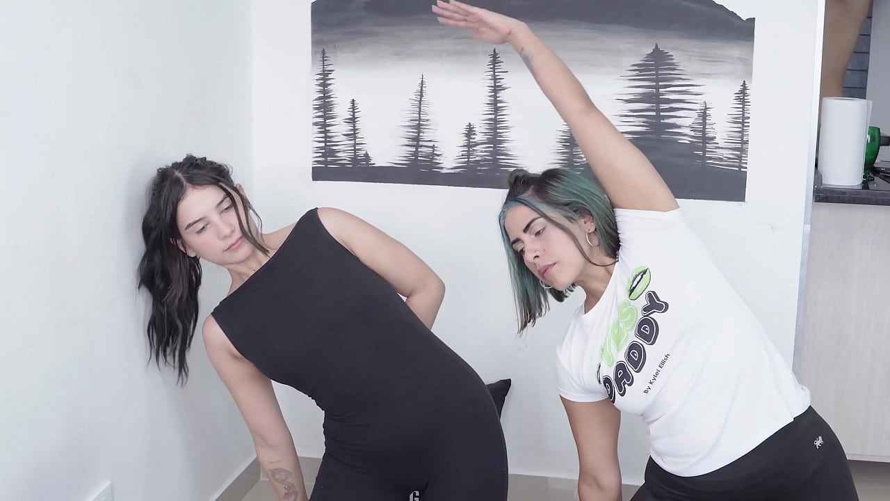 While I was taking my Yoga classes my teacher got very horny and we ended up fucking and having the best lesbian sex of my life.